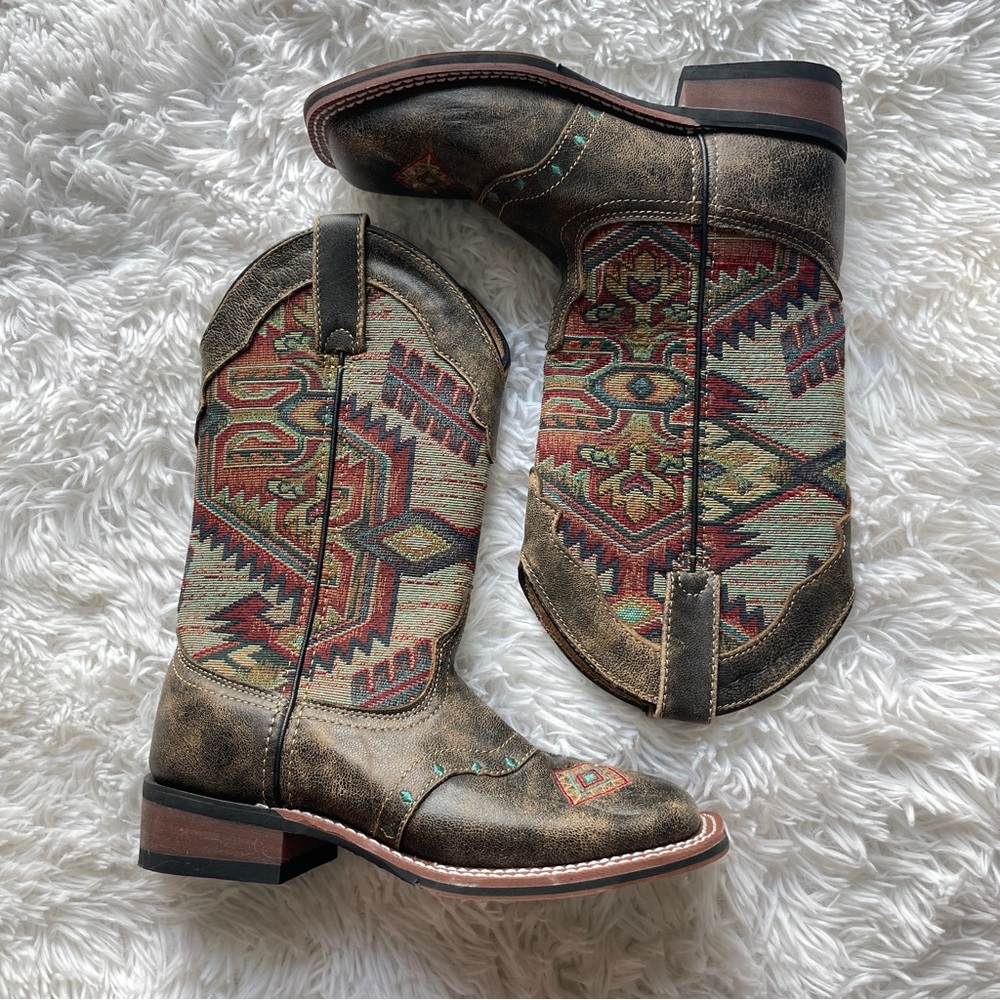 Laredo Women's Scout Aztec Square Toe Western Boots